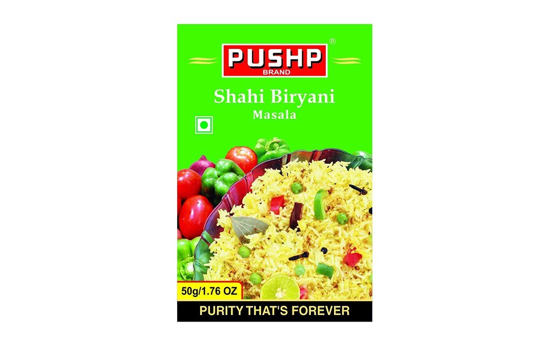 Pushp Shahi Biryani Masala    Box  50 grams